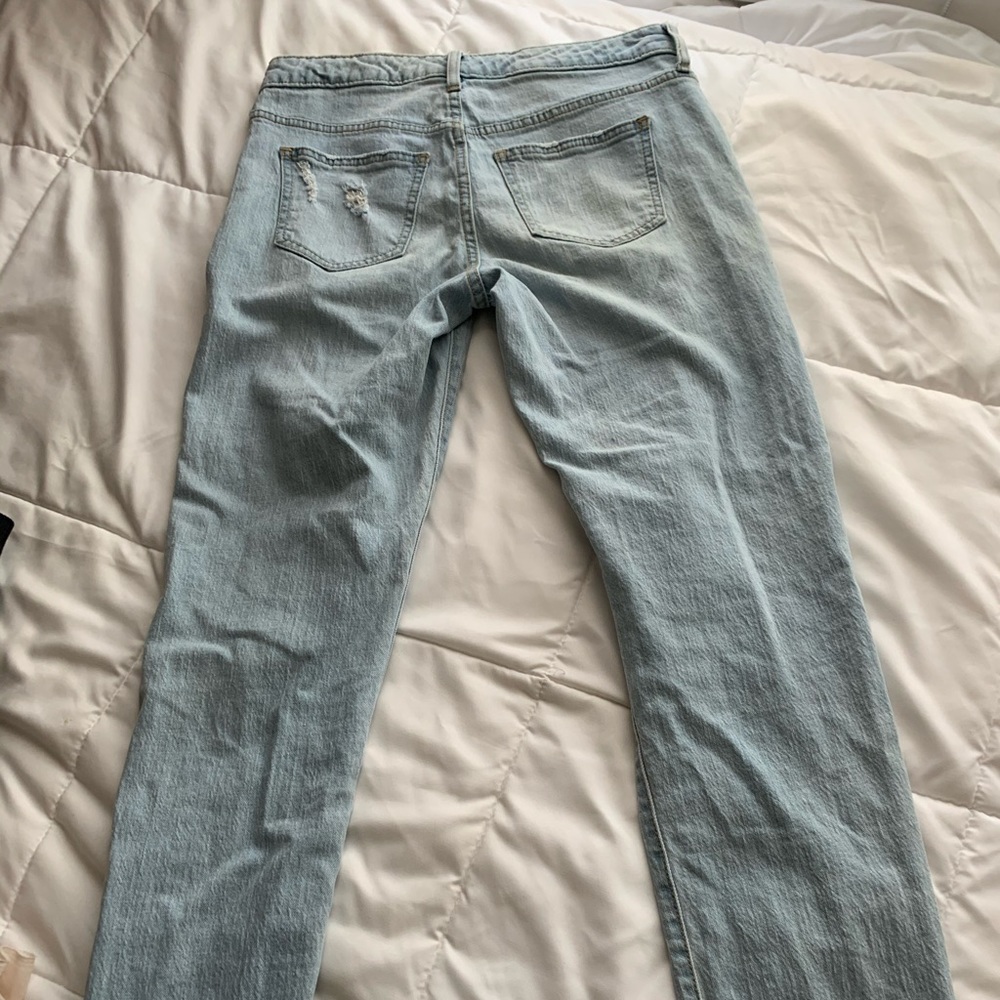 Target Light Wash Ripped Jeans - Picture 2 of 4